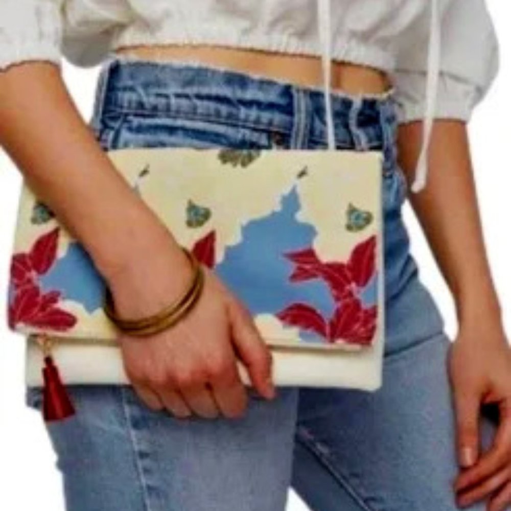Rachel Pally reversible clutch 'bloom'